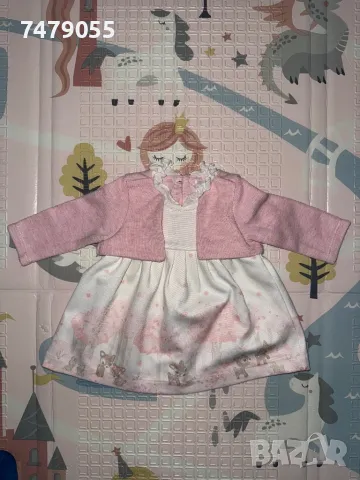 Три роклички на HM & Mayoral, снимка 6 - Бебешки рокли - 48912717