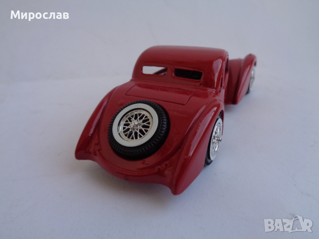 SOLIDO 1:43 BUGATTI 1939 РЕТРО МОДЕЛ КОЛИЧКА ИГРАЧКА, снимка 4 - Колекции - 44891947