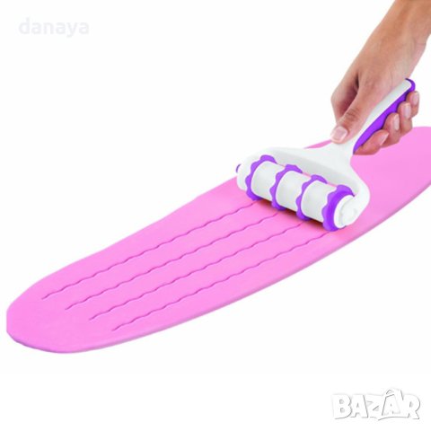 1934 Резец за фондан и тесто сладкарски ролков декоратор за торти, снимка 8 - Прибори за хранене, готвене и сервиране - 31524824