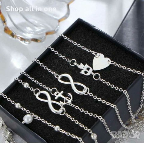 Нови дамски летни гривни за глезен на крак, снимка 2 - Гривни - 28706556