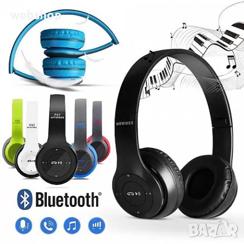 Безжични Bluetooth5.0 слушалки с чист и силен звук, снимка 5 - Bluetooth слушалки - 38546544