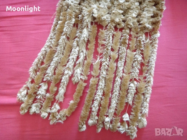 Зимен шал в жълто, снимка 5 - Шалове - 53140989