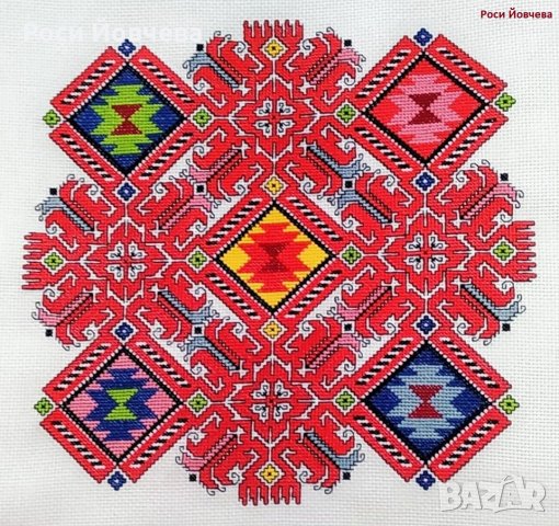 Ръчно бродирани български шевици 6 bulgarian embroidery, снимка 2 - Декорация за дома - 34665593