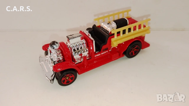 Hot Wheels Old Number 5.5 Fire Engine, снимка 2 - Колекции - 52954839