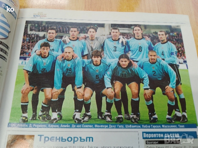 Футболно списание-световно първенство 2002г., снимка 5 - Списания и комикси - 51725329
