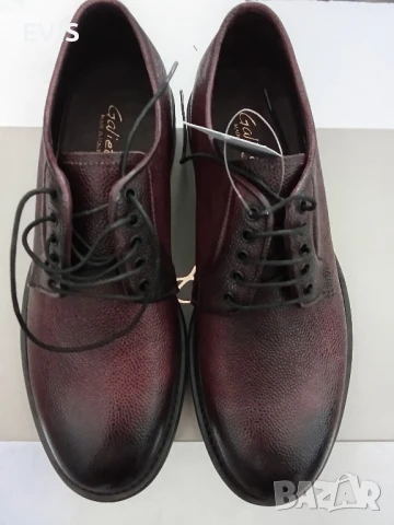 НОВИ МЪЖКИ ОБУВКИ Galieti – Италианска Кожа с Оригинална Кутия, снимка 3 - Официални обувки - 50629214