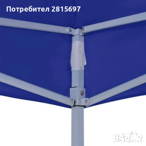 Сгъваема квадратна градинска шатра тип хармоника, снимка 10 - Градински мебели, декорация  - 48423915