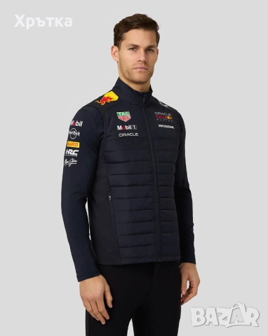 Red Bull Racing F1 Hybrid Gilet - Оригинален мъжки елек, снимка 3 - Якета - 52727233