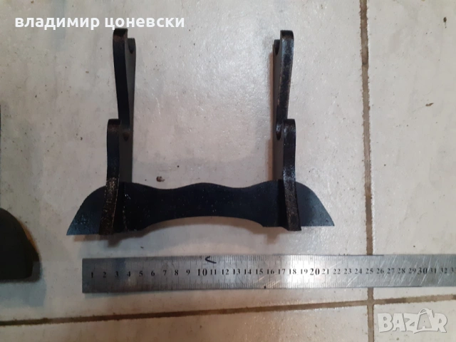 Дървена разглобяема стойка за нож,сабя,кортик,кама,пищов и др., снимка 7 - Колекции - 53486192