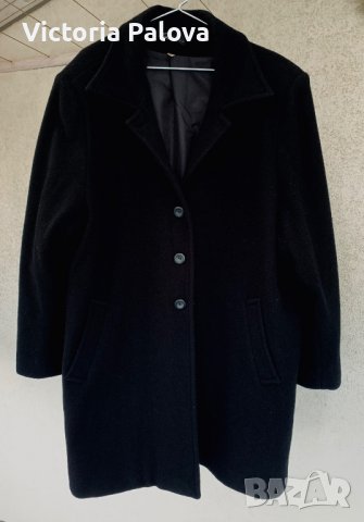 Стилно комфортно палто RODONNA,100% вълна, снимка 7 - Палта, манта - 39318850