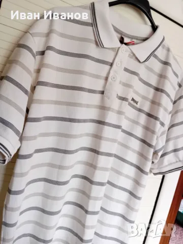 Оригинална фланелка с яка Lonsdale, снимка 8 - Тениски - 50431574