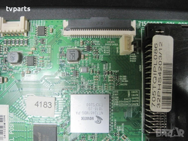 Мейнборд 715G9287-C01-000-004Y Philips 32PHS4203/12 100% работещ, снимка 2 - Части и Платки - 50828358