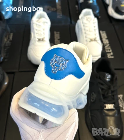 Оригинални мъжки маратонки Plein Sport SIPS 1505 НАМАЛЕНИ  299 лв., снимка 2 - Маратонки - 51072245