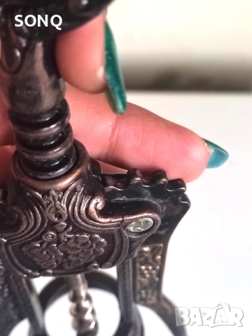 Страхотен Антикварен Тирбушон, снимка 7 - Антикварни и старинни предмети - 53456780