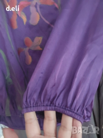 PIESZAK Size M 100% Коприна Топ, снимка 8 - Ризи - 51634523