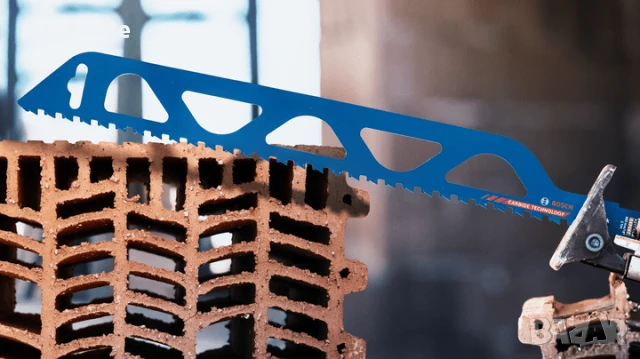 EXPERT Нож за рязане на тухли 455 mm Hollow Brick' S 2243 HM Bosch HM, снимка 2 - Други инструменти - 51413650