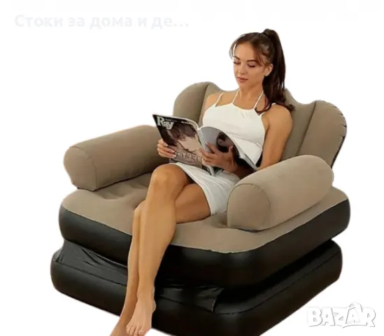 ✨ Надуваем фотьойл 5 в 1 SuperSofa, снимка 1