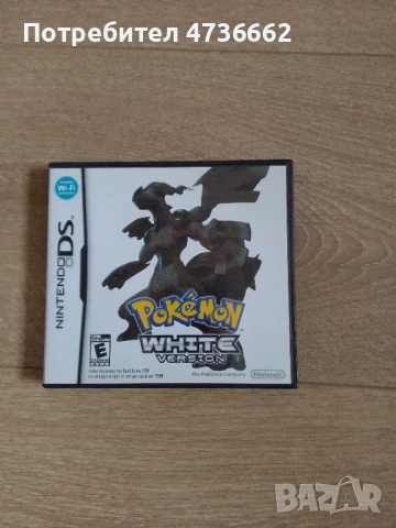 покемон бяло/ Pokemon White Nintendo DS game