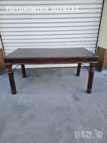 Трапезна маса в стил Рустик (уникална изработка) 