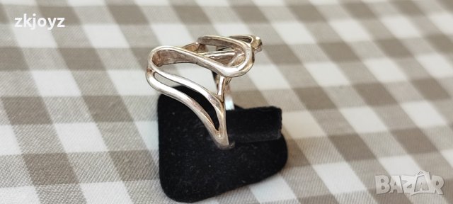 СРЕБЪРЕН ПРЪСТЕН 3.68 ГРАМА/ ПРОБА 925, снимка 5 - Пръстени - 43675674