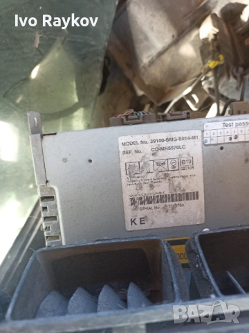 CD Радио за Honda CIVIC (2005 - 2011) 39100-SMG-E014-M1, снимка 4 - Части - 52458814