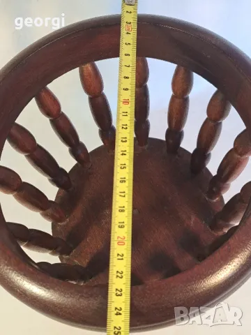 дървена махагонова шампаниера 21/4, снимка 7 - Декорация за дома - 49175436