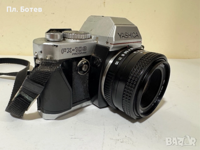 Фотоапарат Yashica FX-103, снимка 4 - Фотоапарати - 51853336