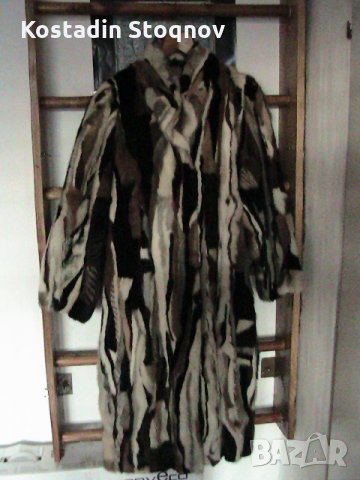 Дамско кожено палто от норки, снимка 3 - Палта, манта - 35425850
