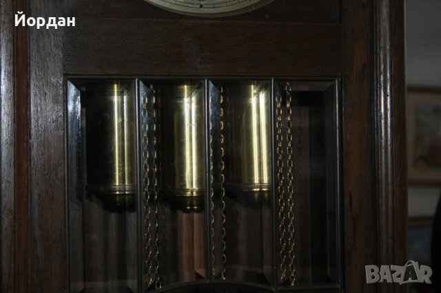 Немски паркетен часовник ''Lorenz Furtwangler Sohne'', снимка 8 - Антикварни и старинни предмети - 44115613