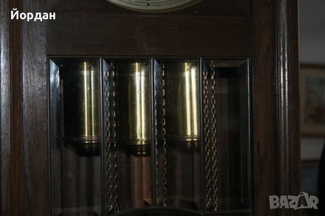 Немски паркетен часовник ''Lorenz Furtwangler Sohne'', снимка 8 - Антикварни и старинни предмети - 44115613