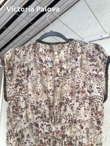 Нежна блуза KELLO 100% коприна Дания, снимка 12 - Корсети, бюстиета, топове - 32216403