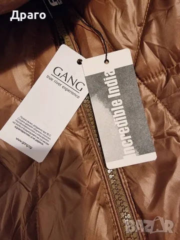 Дълго дамско, модерно зимно палто, снимка 4 - Палта, манта - 48669601