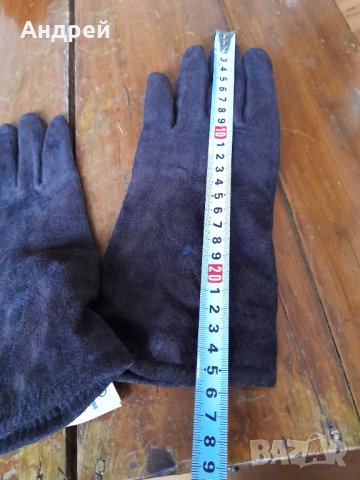 Стари кожени ръкавици, снимка 5 - Други ценни предмети - 43341825