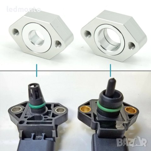 Фланец MAP сензор за VW Audi 1.8T фланец комплект за Golf GTI Beetle Jetta A4 тръбен комплект, снимка 5 - Части - 43959404