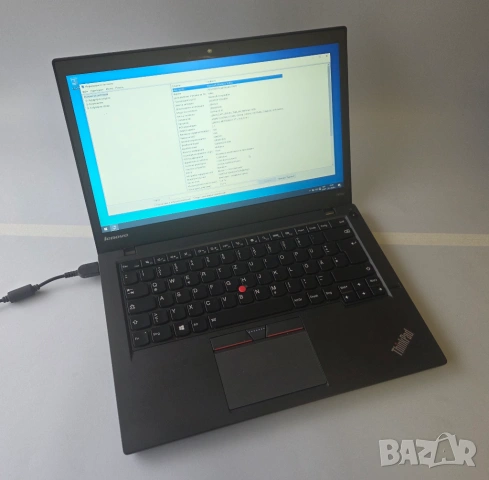 Лаптоп - Lenovo ThinkPAD Т450s - INTEL CORE i5-5300U - 12 GB DDR3 - 256 GB SSDD 