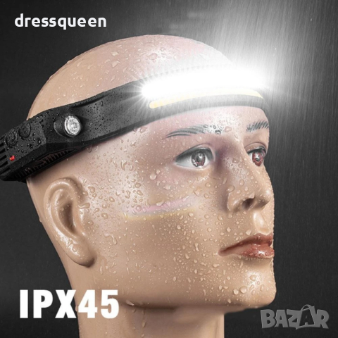 W689-2 LED челник за глава мощна двойна лента и сензор за движение, снимка 6 - Други инструменти - 44908726