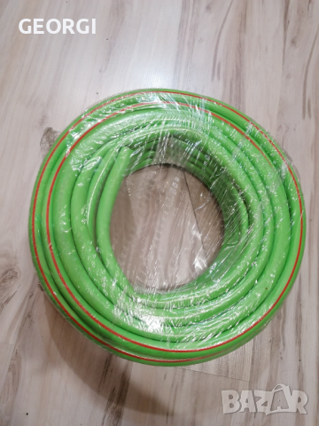 !ПРОМО!Трислоен градински маркуч на ТОП ГАРДЪН  3/4 – 25m четири сезона, снимка 2 - Напояване - 36527345