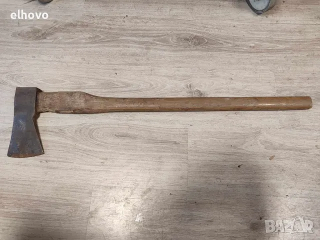Стара брадва с дълга дръжка #6
