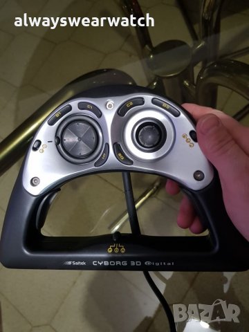 Джойстик / контролер / Геймпад за компютър Saitek Cyborg 3D Digital Pad / Joystick, снимка 12 - Джойстици и геймпадове - 27772471