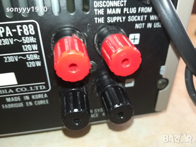 DENON UPA-F88 AMPLIFIER ВНОС SWISS 1212231536, снимка 17 - Ресийвъри, усилватели, смесителни пултове - 43380296