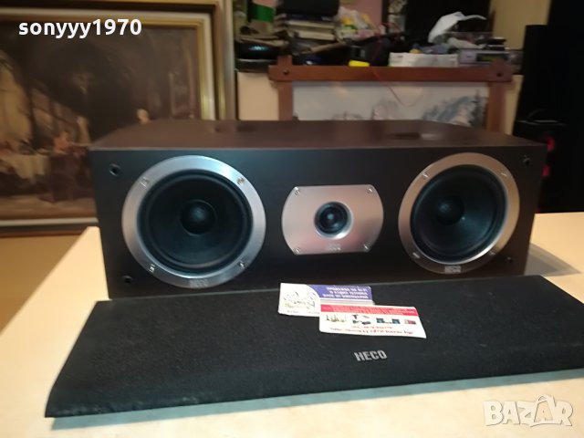 heco-BIG CENTER-48х27х16см-внос germany 2007212122, снимка 5 - Тонколони - 33579836