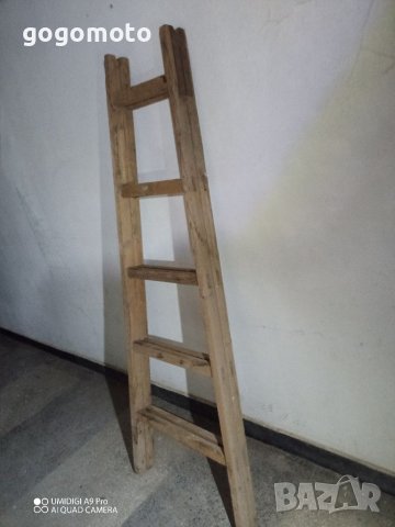Двойна стълба, дървена бояджийска стълба , снимка 10 - Други стоки за дома - 38422578