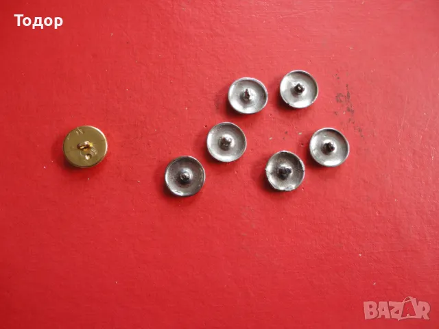 Метални моряшки копчета с котва , снимка 4 - Колекции - 49148774