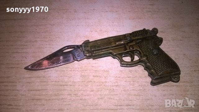 мини пищов/нож-6х4.5х1см без острието, снимка 5 - Колекции - 27535975