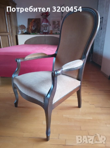 Продавам кресло от масив , снимка 8 - Столове - 53133588