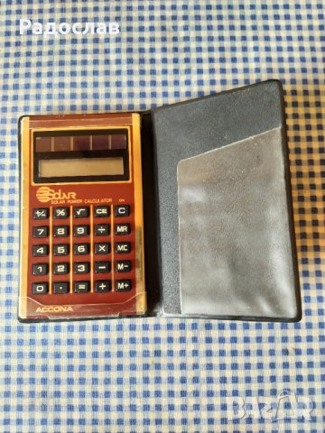 стар калкулатор ACCONA