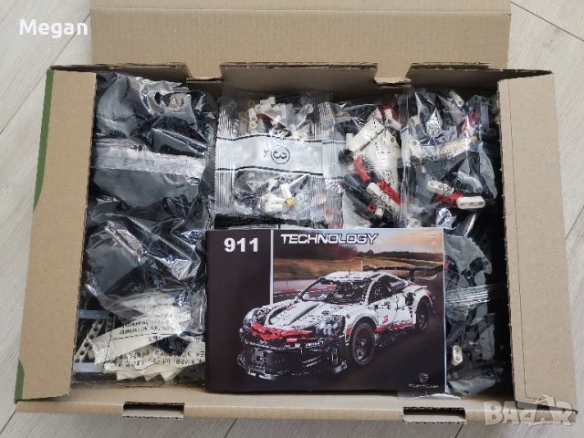 Страхотен конструктор Porsche 911 SRS Super Racing, снимка 6 - Конструктори - 42079835