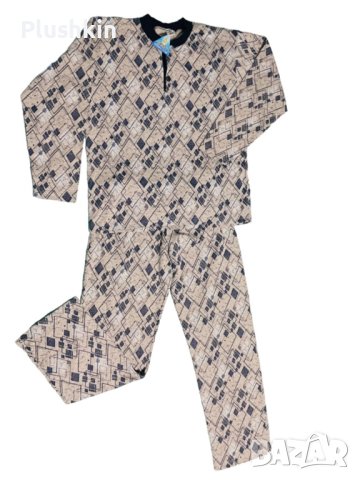 Мъжка ватирана пижама М - нова