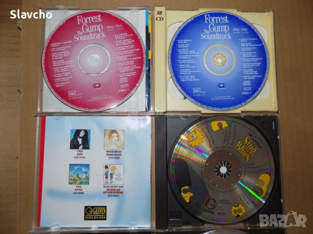 Компакт дискове на  Forrest Gump-The Soundtrack/ The Simpsons/ Gorky Park/ Gasolin' – Live, снимка 3 - CD дискове - 39341762