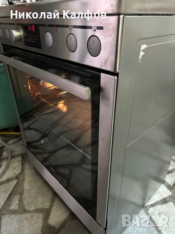 Свободно стояща готварска печка Аег/Aeg, снимка 5 - Печки, фурни - 52589158